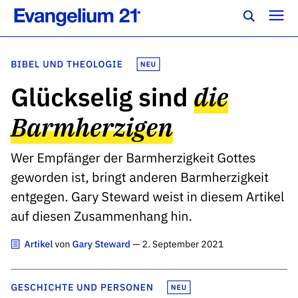 Netzwerk Evangelium21